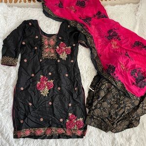 Three piece salwar kameez outfit